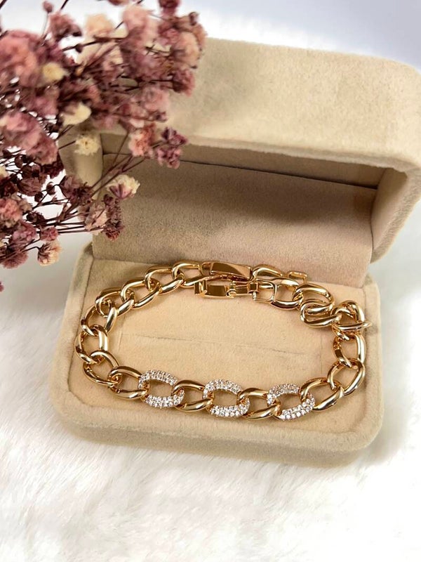 Deluxe Schakel armband