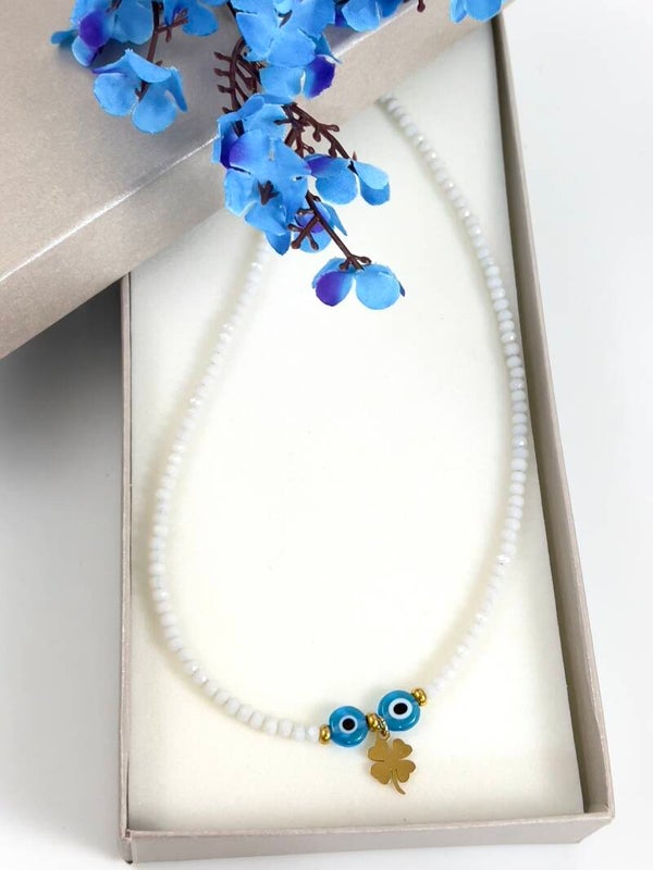 Rvs Boncuk Ketting
