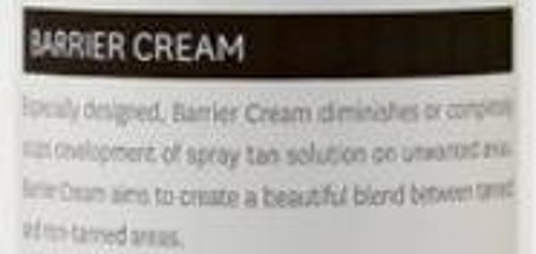 Tanning Barrier Cream
