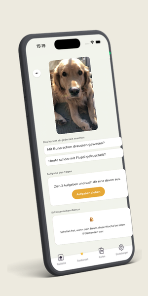 Persönlicher ElementePass mit eigenem Haustier und individuell auf das Kind abgestimmten Aufgaben