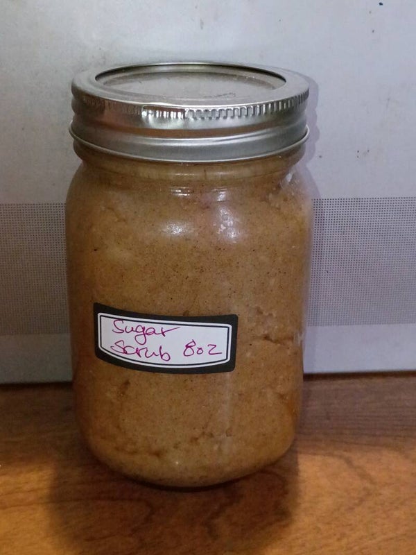 Pumpkin Spice and Cinnamon Sugar scrub