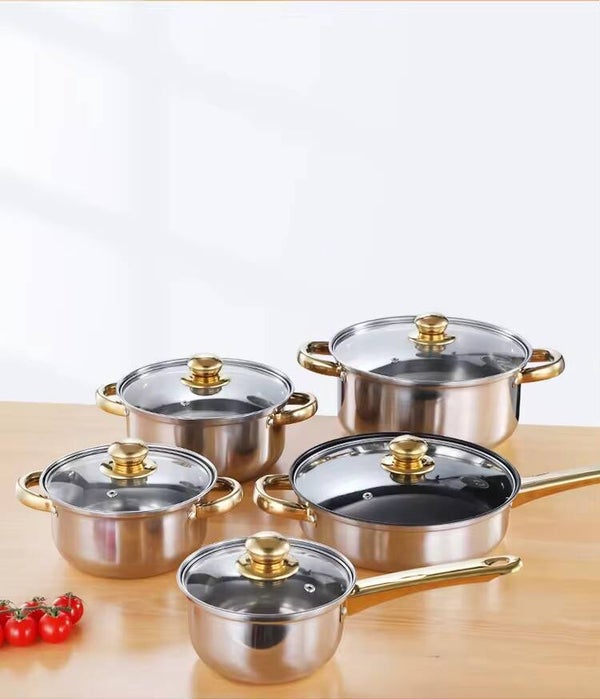 Multi-size pot set