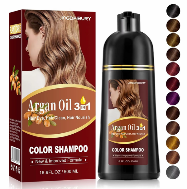 Argan Oil Hair Dye (Color Shampoo)
