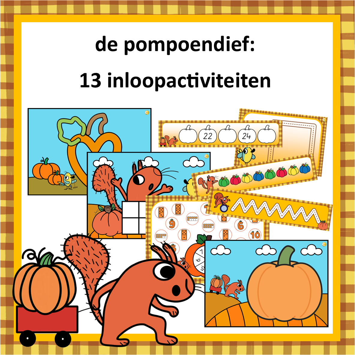 De Pompoendief 13 inloopactiviteiten