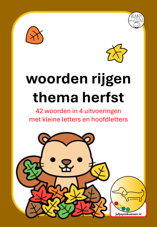 Woorden rijgen: herfst