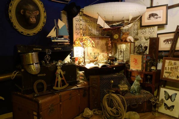 Le bureau du capitaine Nemo