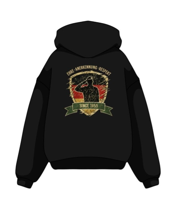 THIN GREEN LINE Hoodie "EHRE - ANERKENNUNG - RESPEKT"