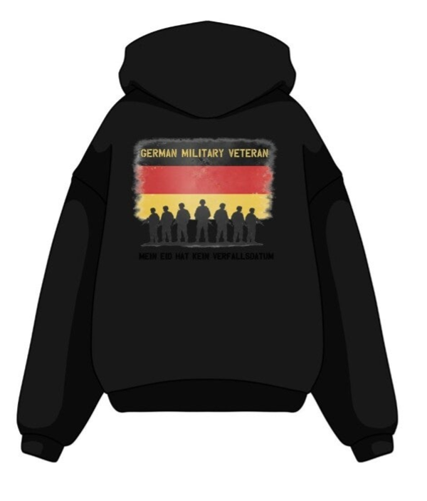 THIN GREEN LINE Hoodie "MEIN EID HAT KEIN VERFALLSDATUM"