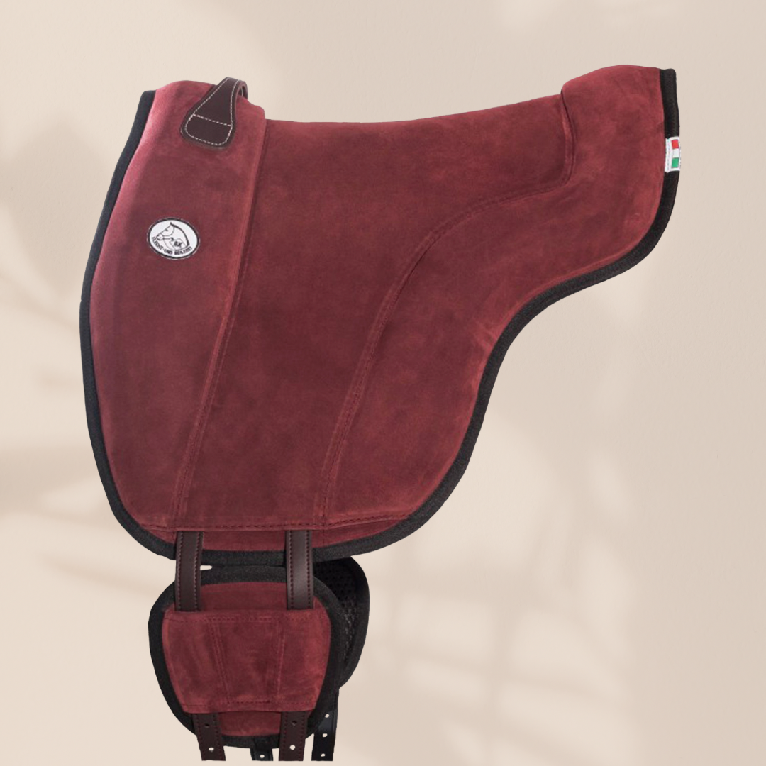 Tapis De Monte à Cru Norton - Conférence En Laine Et Cuir Buffle Pour équitation Naturelle