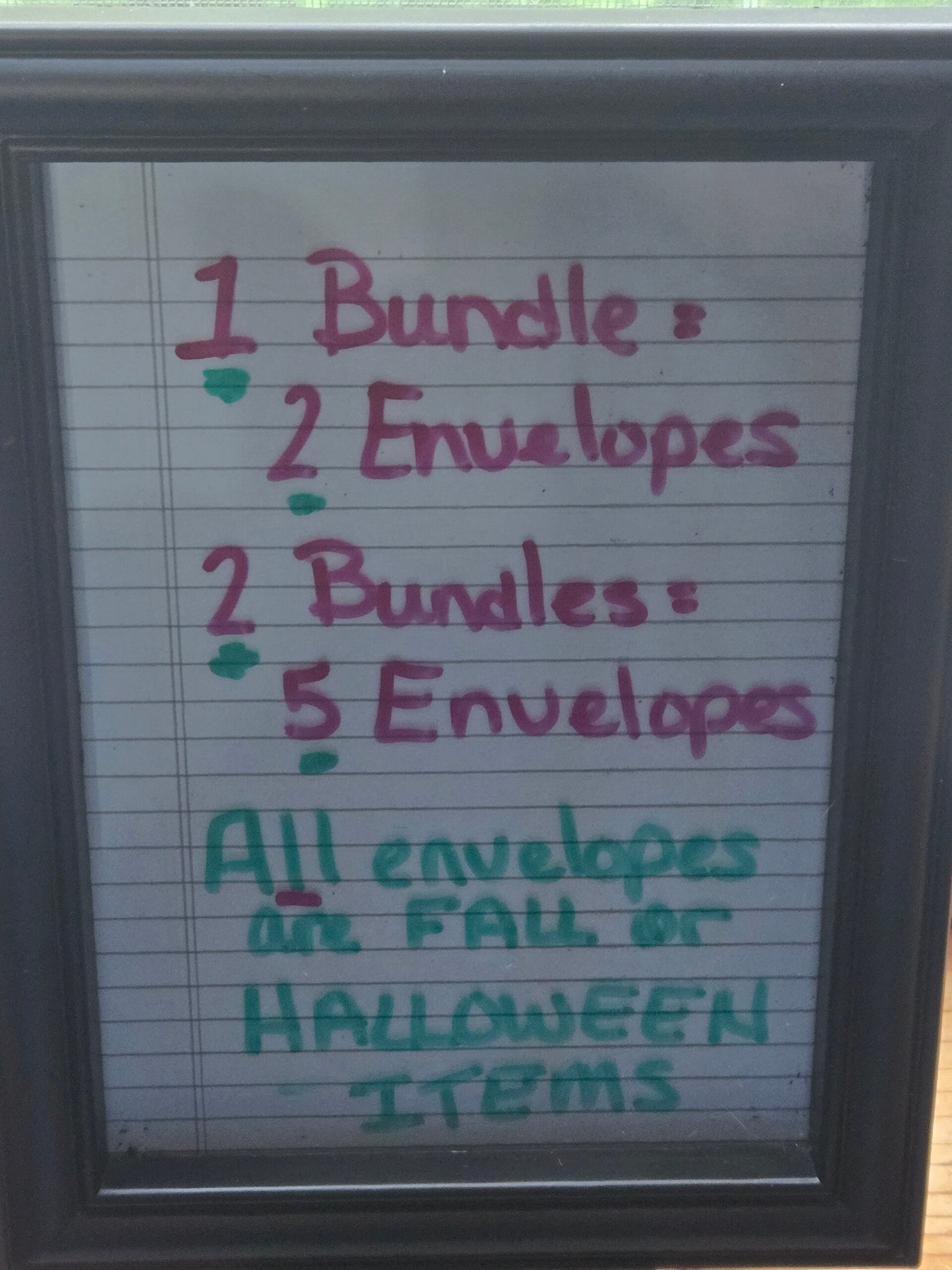 Bundle Package Envelope