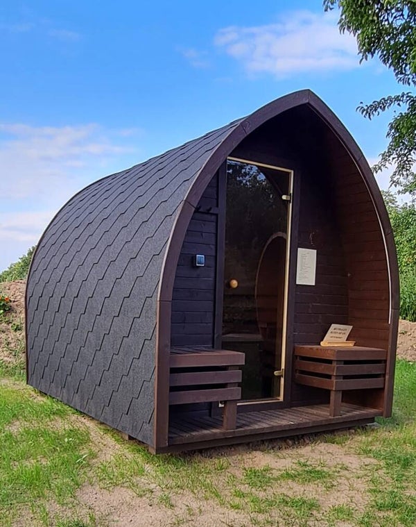 Iglus Fasssauna für den Garten 3 Meter