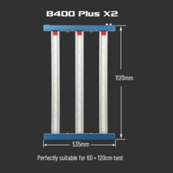 B400 Plus X2 400W gezieltes Vollspektrum-LED-Wachstumslicht