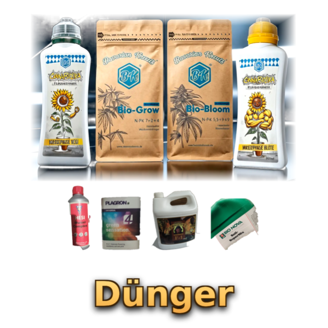 Dünger für den Indoor-Grow bei King Kong Grow Systems