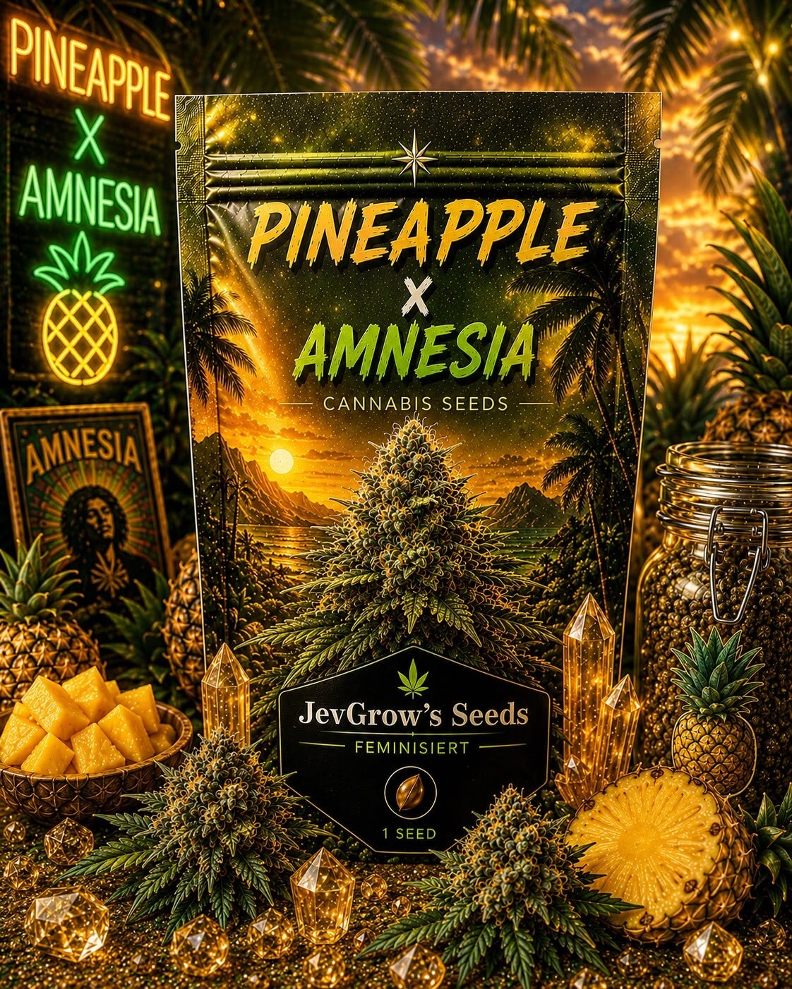 Pineapple X Amnesia