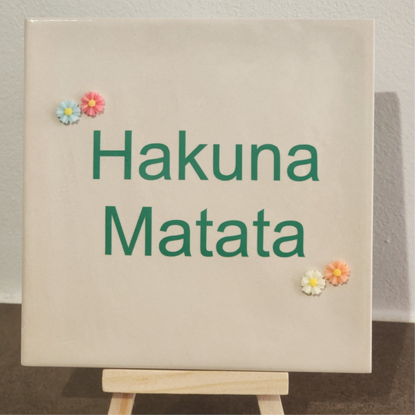 Tegeltje Hakuna Matata