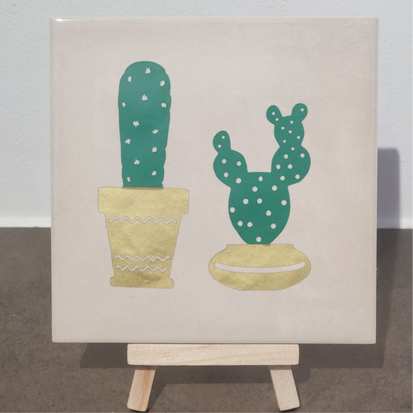 Tegeltje Cactus