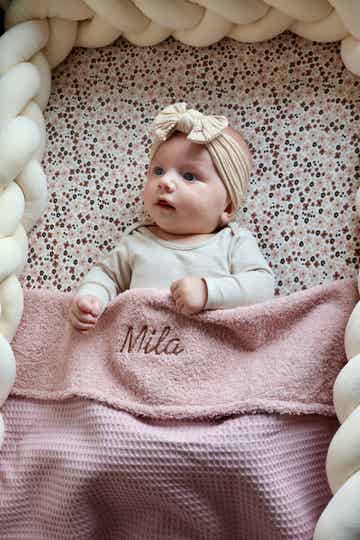 Wiegdeken Badstof-Wafel