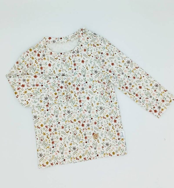 tshirt bloemen roos