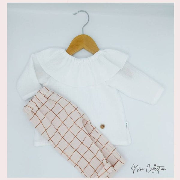 Bloes & broekje ruit