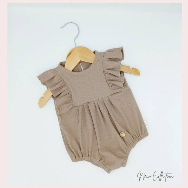 Playsuit ribjersey