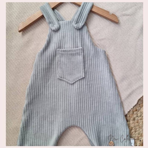 Salopet in grove ribfluweel