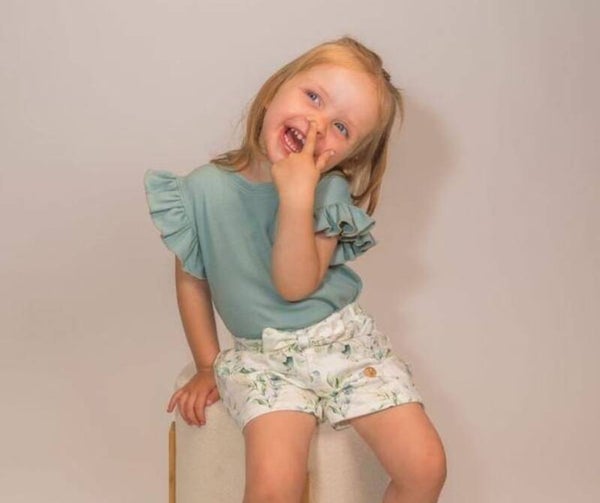 Broekrokje/short eucalyptus