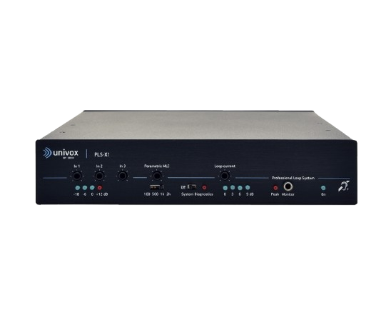UNIVOX PLS-X1 | Amplificador Bucle Magnético UNE-EN 60118-4