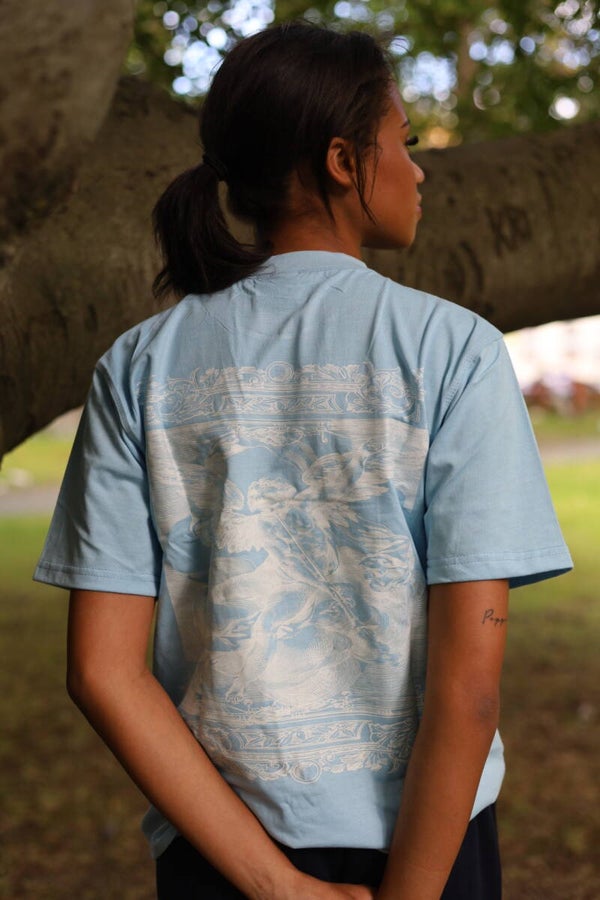 sound of angels t-shirt - sky