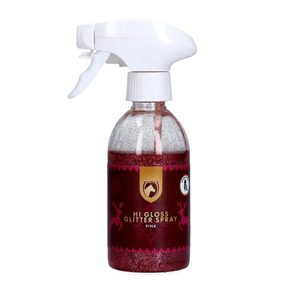 Excellent Horse Christmas Hi Gloss Glitter Spray