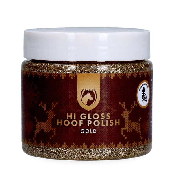 Excellent Horse Christmas Hi Gloss Hoeflak glitters