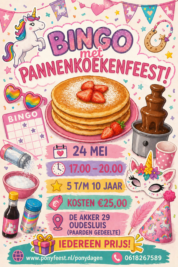 BINGOOOO, IEDEREEN PRIJS!🎱  24 mei