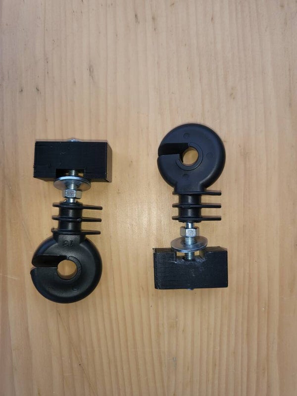 Ringisolator mit Schnellverstellung