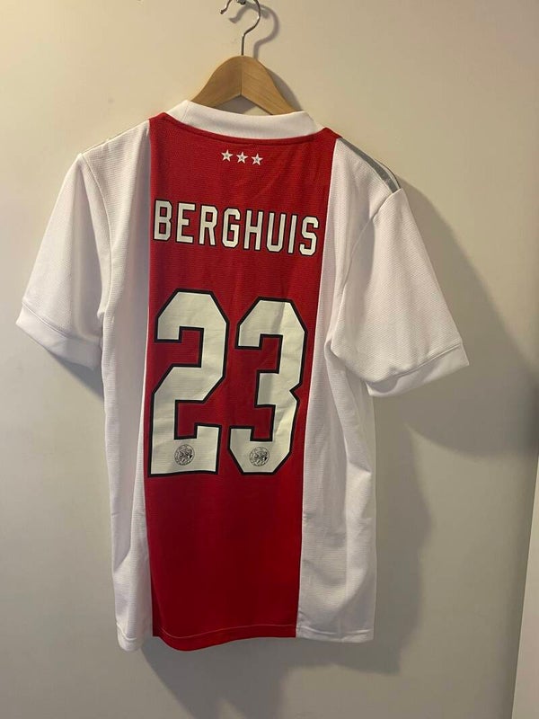Ajax 2021-2022 home shirt #23 Berghuis