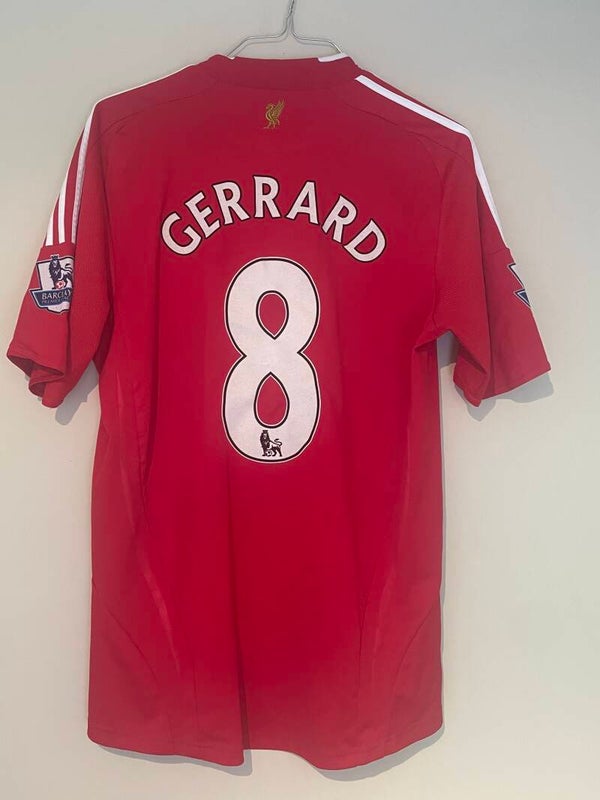 Liverpool 2008-2010 home shirt #8 Gerrard