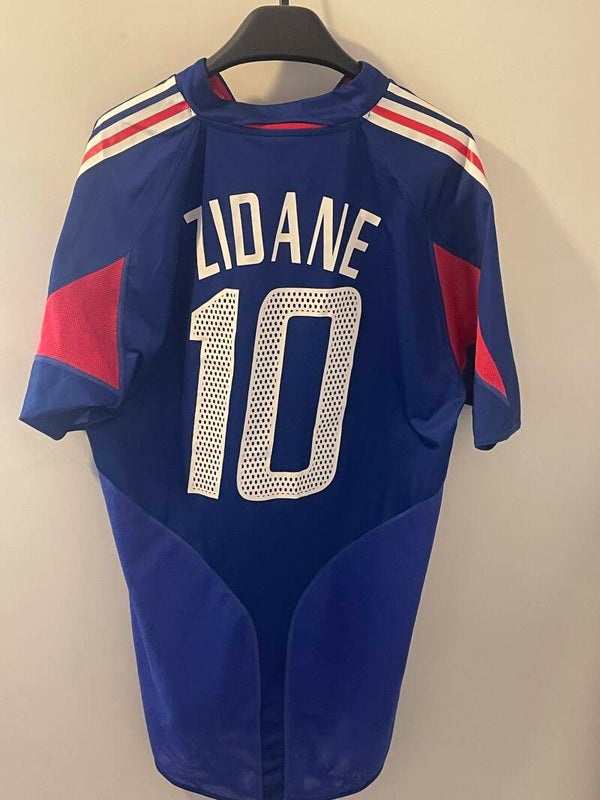 France 2004-2006 home shirt #10 Zidane