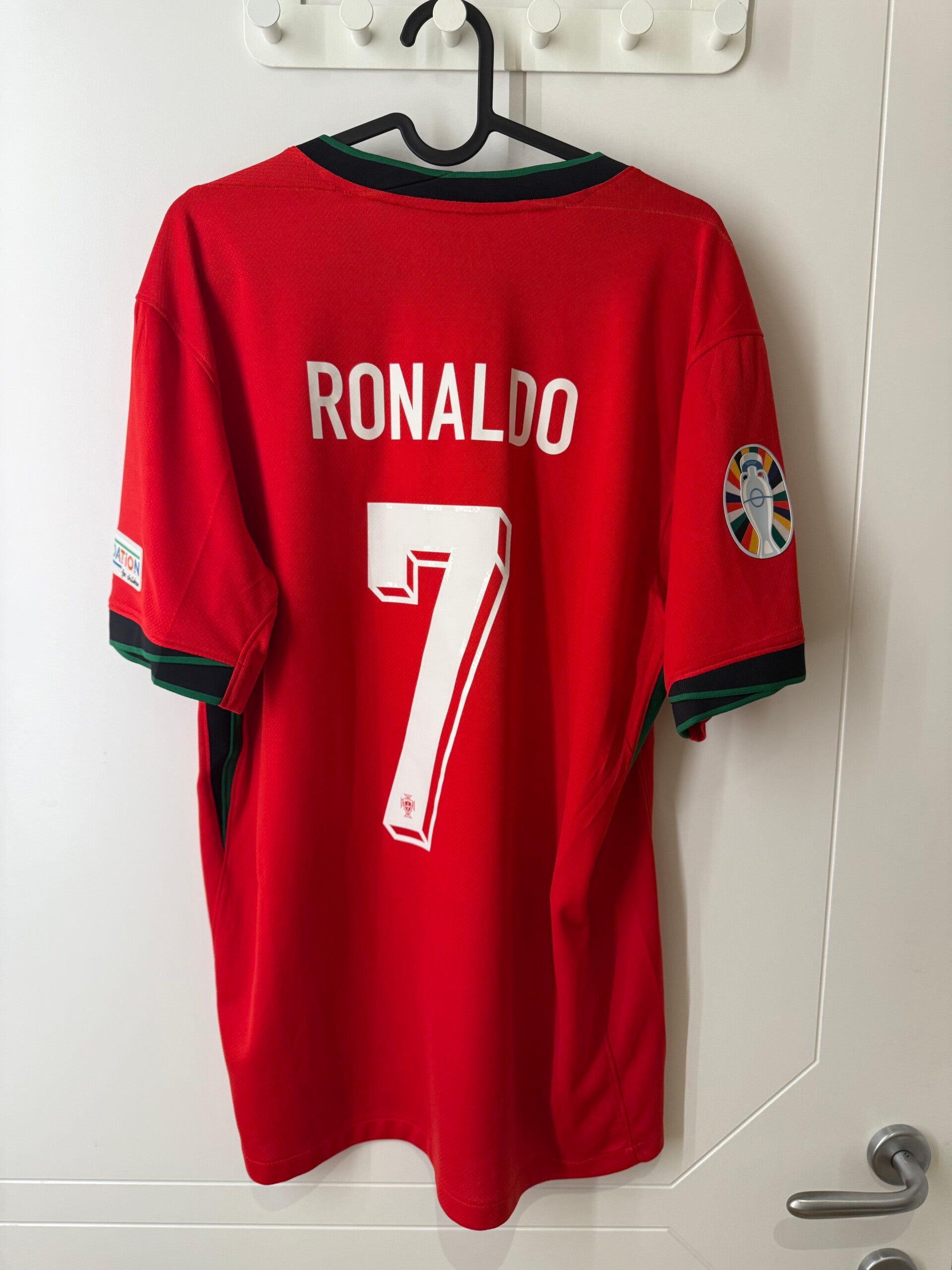 Portugal 2024-2025 home shirt #7 Ronaldo