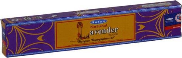 Bâtons d'encens Satya Natural Lavande 15g