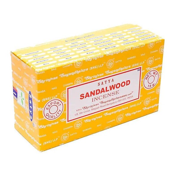 Bâtons d'encens Satya Sandalwood 15g