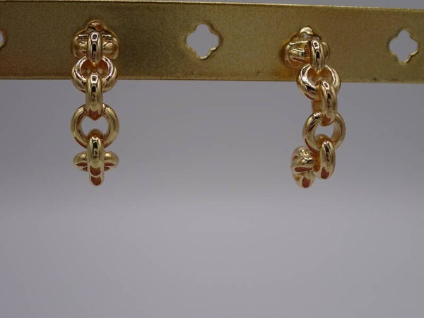 Boucle d'oreilles 1/2 créole