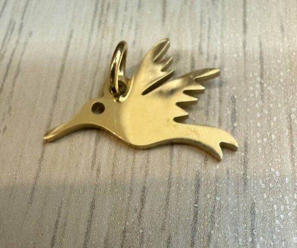 Pendentif Doré Colibri