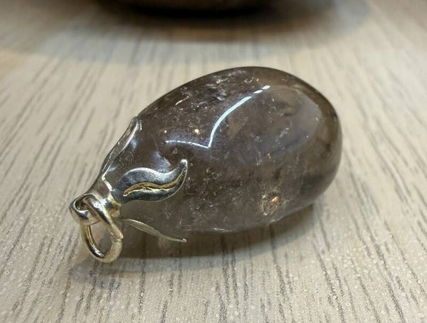 Pendentif Citrine Foncé