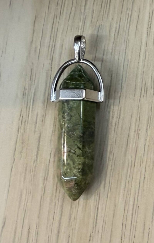 Pendentif Pointe Unakite