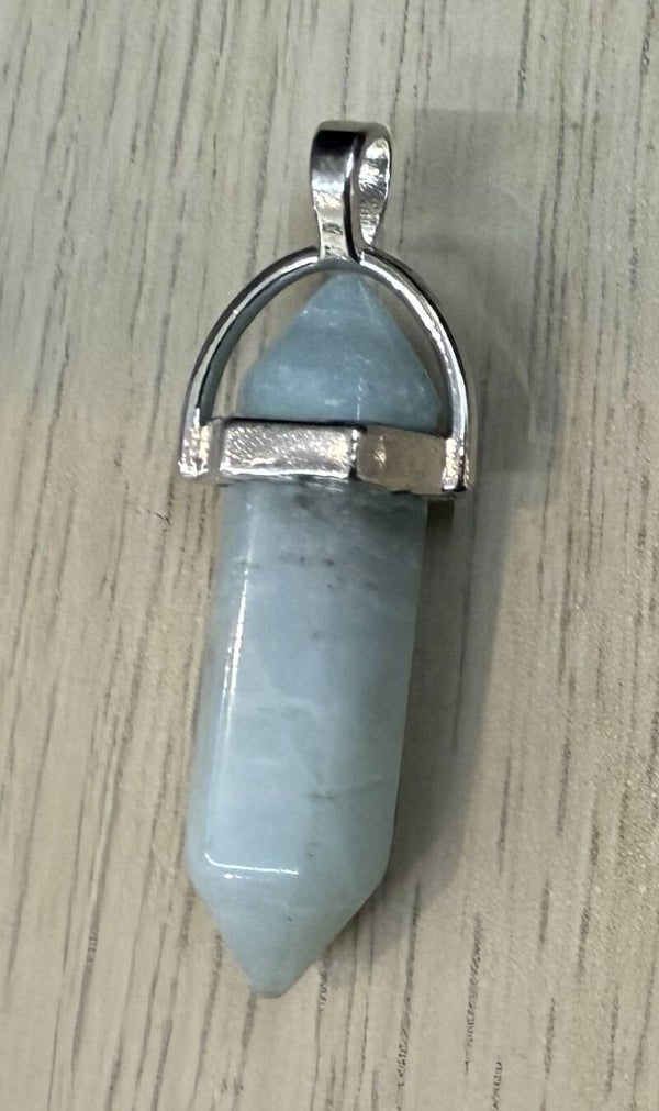 Pendentif Pointe  Amazonite