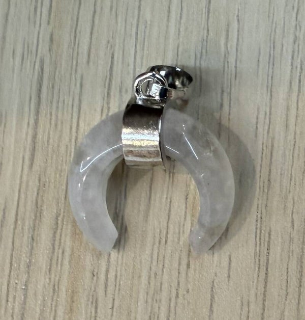 Pendentif  Corne Cristal de Roche