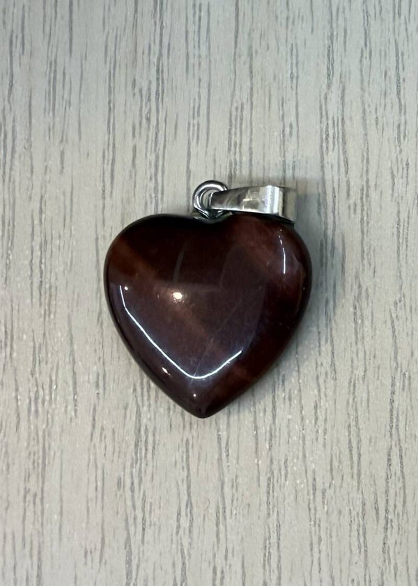 Pendentif Coeur Oeil de Taureau