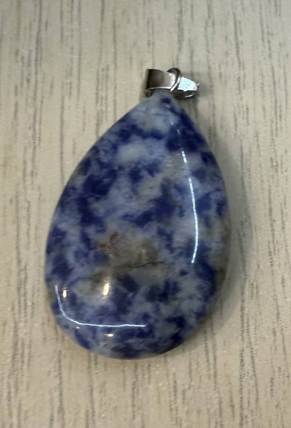Pendentif Larme Sodalite