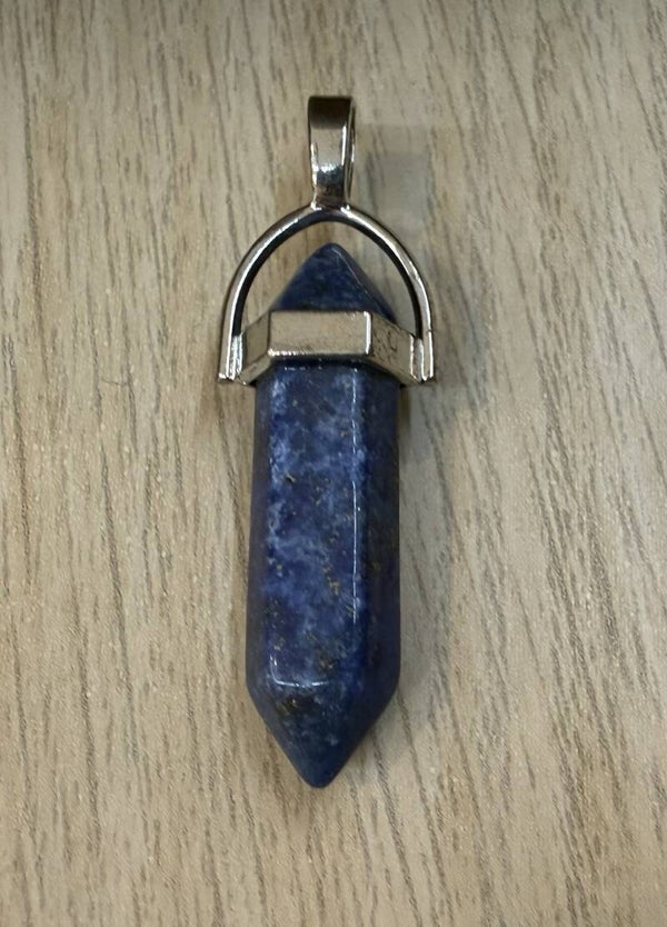 Pendentif Pointe Lapis Lazuli