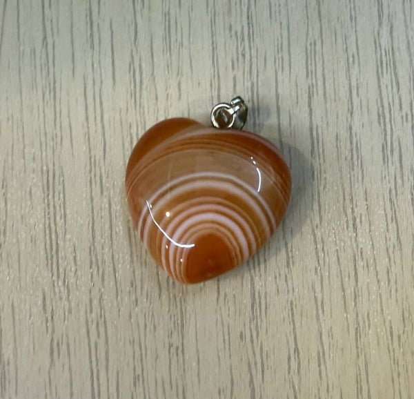 Pendentif Coeur Sardonyx