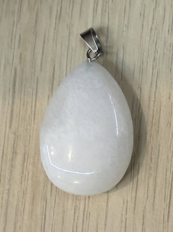 Pendentif Larme Aventurine Rose
