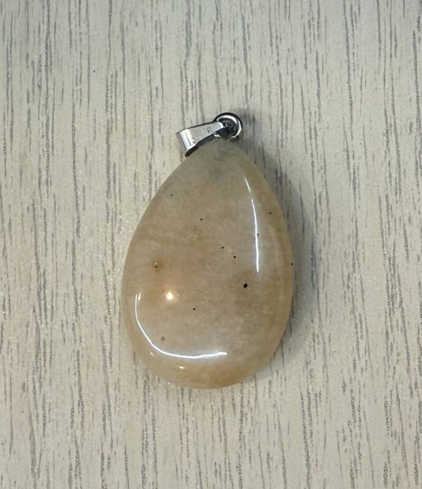 Pendentif Larme Aventurine Orange